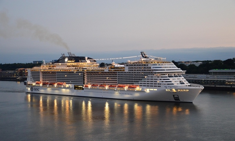 Cruise ship.