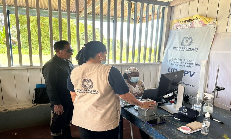Registraduría Nacional del Estado Civil.